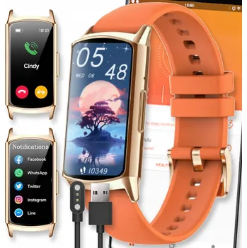 Hodinky CHYTRÝ NÁRAMEK CHYTRÉ HODINKY ŘEMÍNEK HODINKY AMOLED SP02 BLUETOOTH PRO SPORTOVNÍ AKTIVITY