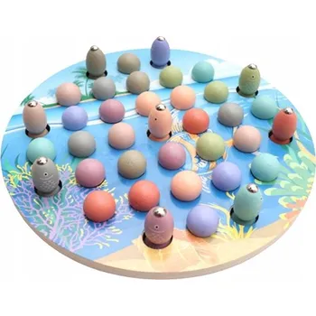 Dřevěná hračka DŘEVĚNÁ EDUKAČNÍ HRAČKA PRO DĚTI