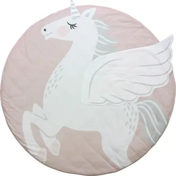 Hračka pro nejmenší ANNAM Dětská podložka Jednorožec 85 cm