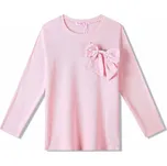 DÍVČÍ TRIČKO JEDNOBAREVNÉ ST3531 VELIKOSTI 134-164 Velikost: 164, Barva: Růžová
