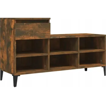 Botník Botník, hnědý dub, 102x36x60 cm