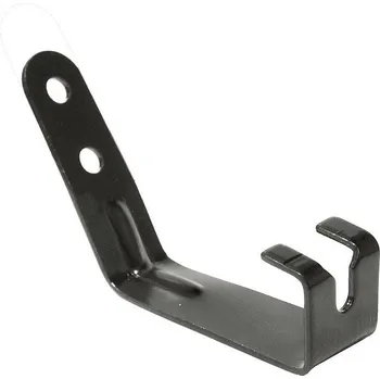 Cyklosvítilna držák odrazky přední černý Fe