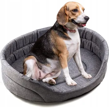 Pelíšek pro psa Butiqzoo ponton pro psa šedý 101 cm x 84 cm