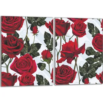 Kuchyňské prkénko Krájecí deska TMK ArtDeko sklo 2 ks