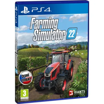 Hra pro PlayStation 4 Farming Simulator 22 CZ - PS4 - krabicová verze