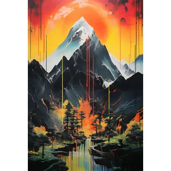 Plakát Plakát Horská Alchymie bez rámu 61 x 90,5 cm