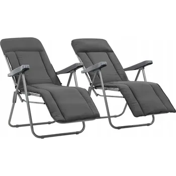 Zahradní židle Elior plast šedá