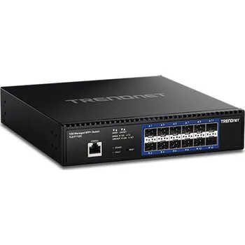 Switch TRENDnet Ethernet přepínač 10Gb 12x SFP+, spravovatelný L2 (TL2-F7120) - 21.22.1563