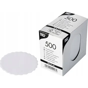 Papírové podložky pod šálek, hrnek 8,5 cm, 500 ks