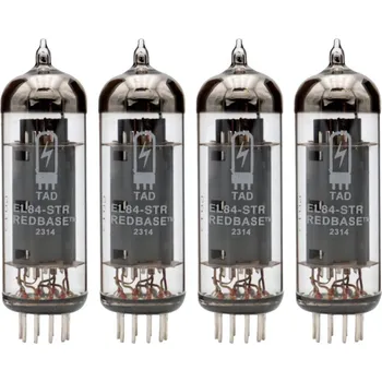 Elektronka Tube Amp Doctor TAD elektronky EL84-STR REDBASE Premium Matched Quartet Varianta: Bez protokolu