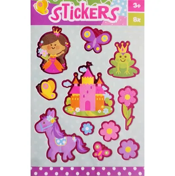 samolepka Samolepky Disney Princezny W&O Products B.V. 1 ks