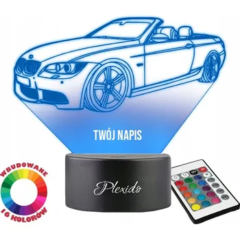 Lampička Plexido vícebarevná Noční lampa