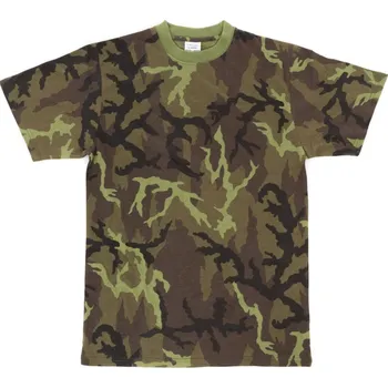 Pánské tričko Tričko s krátkým rukávem v maskovacím vzoru XXL