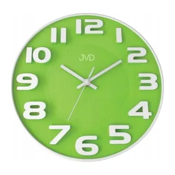 Hodiny Nástěnné hodiny JVD HA5848.1 tiché zelené SWEEP