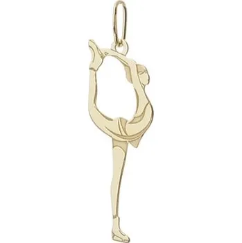 Přívěsek Zlatý přívěšek krasobruslařka PA1510F