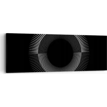 Obraz Obraz na plátně do obýváku ložnice 90x30 tmavý foto obrazy na zeď