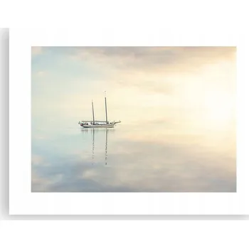 Obraz Obraz plakát do obýváku ložnice 40x30 plachetnice foto na zeď bez rámu