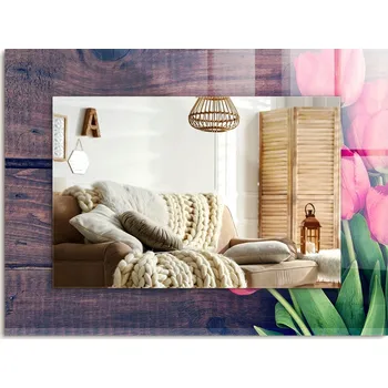 Zrcadlo Zrcadlo Prismalumino nástěnné obdélníkové 800 x 600 mm