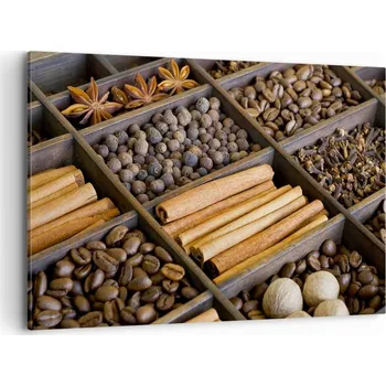 Obraz Velký obraz do obýváku 120x80 koření moderní na plátně obrazy
