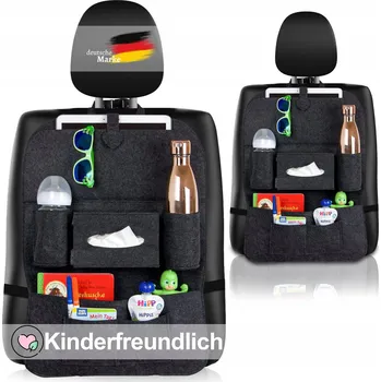 autokoberec Organizér do auta, sada 2 ks, taška na opěradlo sedadla, na potřeby, ochrana sedadla