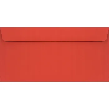 Obálka Obálky DL červené Burano POZVÁNKY 5ks