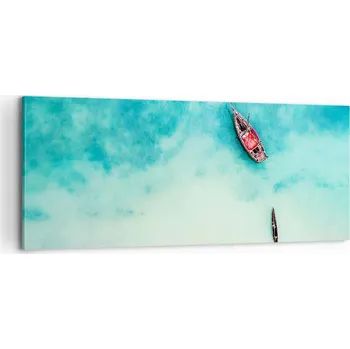 Obraz Foto obraz na plátně 100x40 krajina obývací pokoj ložnice na zeď velký