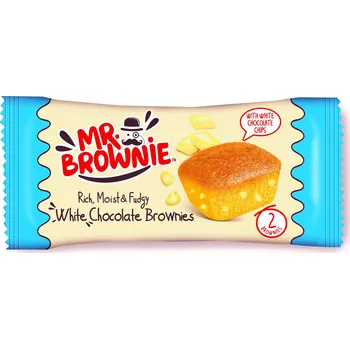 White Chocolate Brownies - Mr. Brownie 50g