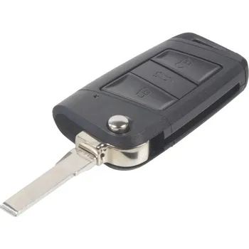 Auto elektroinstalace Náhradní obal klíče pro VW, Škoda 2014-, 3-tlačítkový, 48VW117