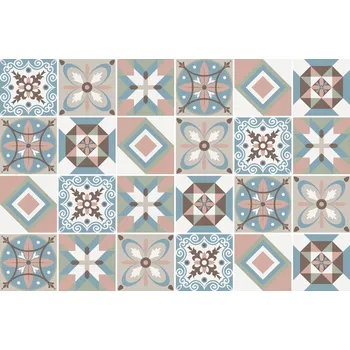 Obklad Samolepky na obklady do koupelny, samolepící dlaždice do kuchyně, dekorativní fólie 24 ks 10 cm