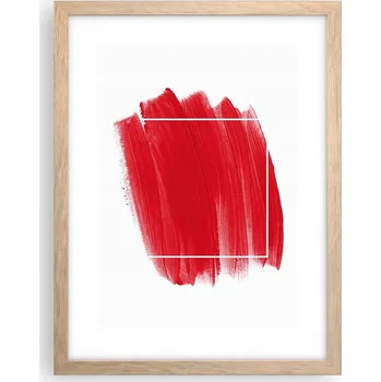 Obraz Obraz plakát v rámu světlý dub do obýváku 30x40 abstrakce plakáty na zeď