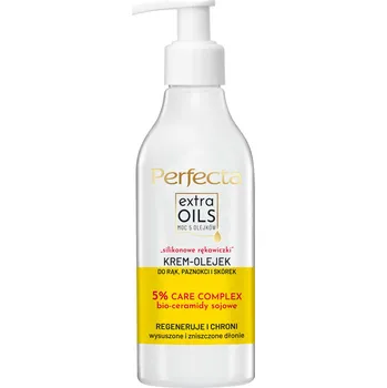 Péče o ruce Perfecta Extra Oils krém-olej na ruce, nehty a kůži „silikonové rukavice“, 195 ml