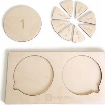 Dřevěná hračka ZLOMKY vzdělávací dřevěná skládačka Montessori