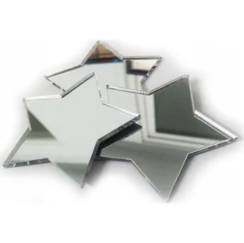 Zrcadlo Akrylové ZRCADLO hvězda 20x19 cm LS-83