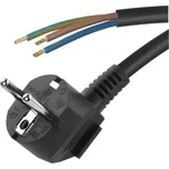 EMOS Flexo šňůra PVC 3× 1,0mm2, 2m, černá