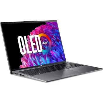 Notebook Notebook Acer Swift Go 16 Steel Gray celokovový (SFG16-72-52KV)