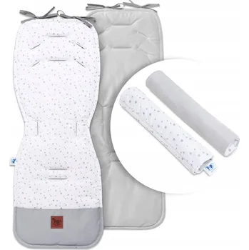 Vložka do kočárku s chrániči na pásy Pepi