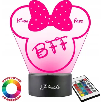 Lampička Plexido vícebarevná Noční lampa