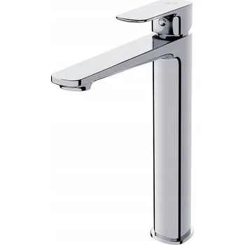 Vodovodní baterie Umyvadlová baterie stojánková VYSOKÁ Cersanit Larga chrom