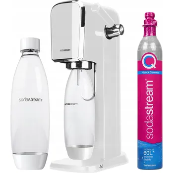Příprava sody SodaStream Art + láhev Fuse 1l + plyn