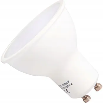 Žárovka LED ŽÁROVKA GU10 10W = 100W NEUTRÁLNÍ BÍLÁ 4000K DO DÍLNY KANCELÁŘE