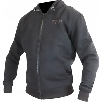 Moto bunda Trilobite Binder riding hoodie with zip men black vel. M