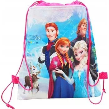 SÁČEK do školy FROZEN na střídání bot obuv wf papuče ELZA batoh