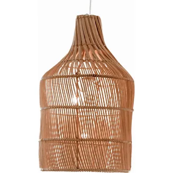 Závěsné stropní svítidlo ratanové přírodní Boho moderní E27 Susan