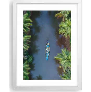 Obraz Obraz plakát v bílém rámu do obýváku 30x40 indie foto plakáty na zeď