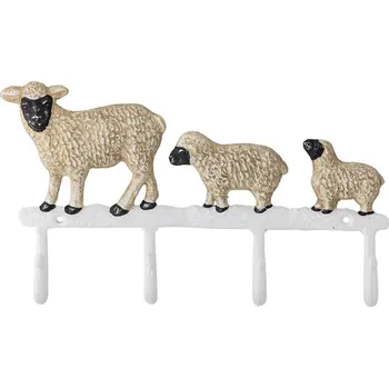 Koberec Bloomingville Kovový věšák do dětského pokoje DOLLY D.29cm bílý