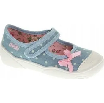 Dívčí obuv Befado balerínky textilní, velikost 20