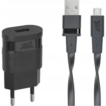 Univerzální síťová nabíječka Rivacase černá 1000 mA, 1 USB