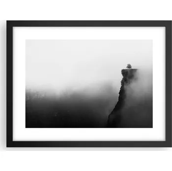 Obraz Obraz plakát v černém rámu do obýváku 40x30 krajina foto na zeď