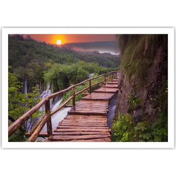 Obraz Plakát na zeď bez rámu 100x70 krajina obraz plakáty do obývacího pokoje ložnice