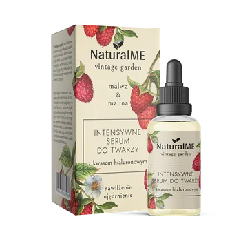 Pleťové sérum NaturalME Vintage Garden intenzivní denní a noční hydratační a zpevňující sérum na obličej s kyselinou hyaluronovou, 30 ml